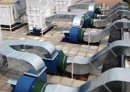 通風管道（dào）能營造焊接車間的良好壞境