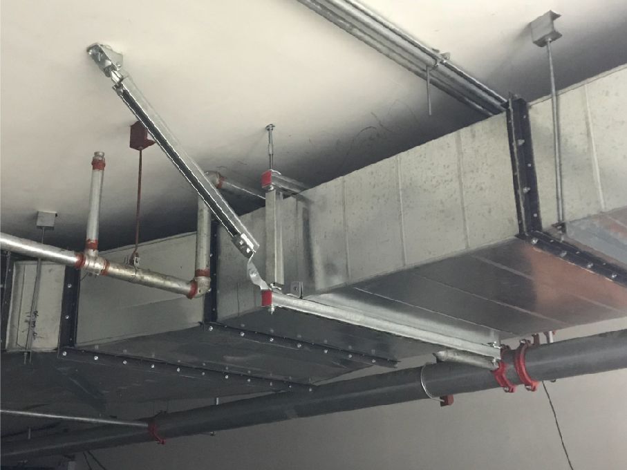 抗震支（zhī）架風管（guǎn）如何安裝呢？